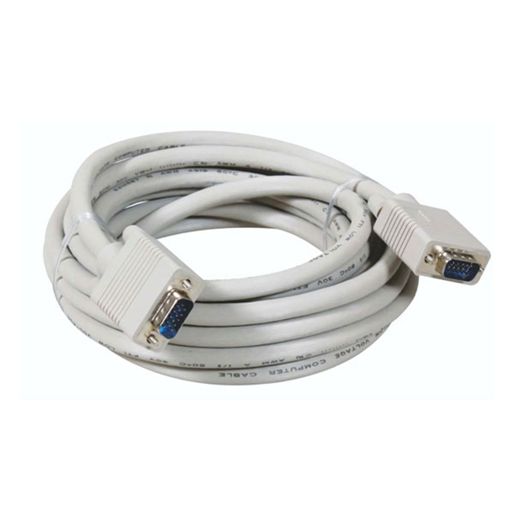 Vga Cable Male To Male Od 8mm 1.5m - 3