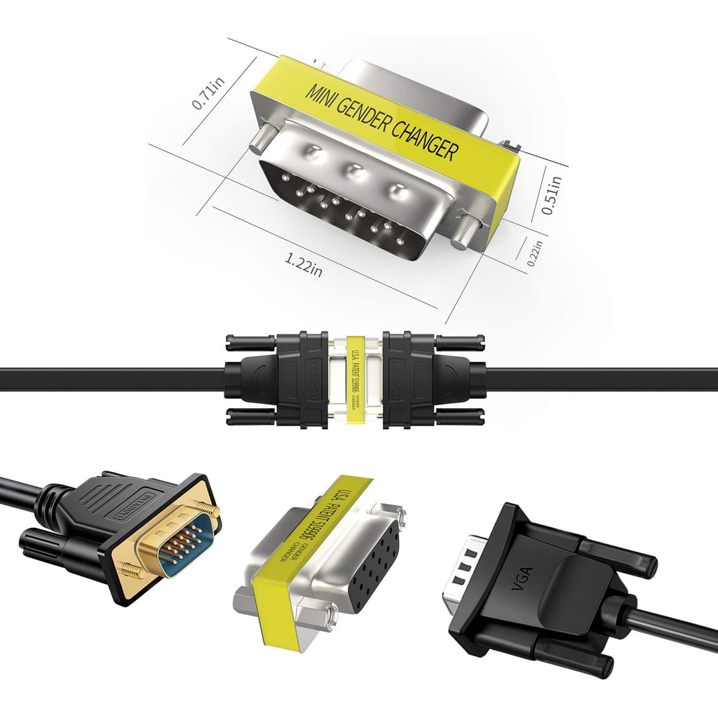 Vga Female To Female Joinder 15 Pin - 2