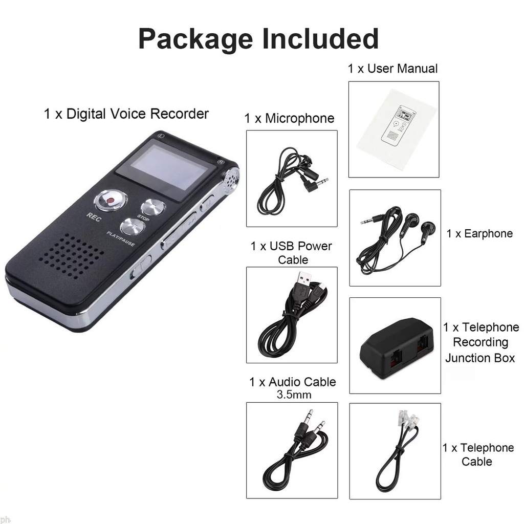 Voice Recorder 8gb - 4