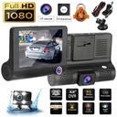 Wdr Dashcam 3 Camera Lens Video Car Dvr Full Hd 1080p - 2