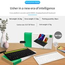 Wireless Bluetooth Keyboard With Phonetablet Holder Slot - 2