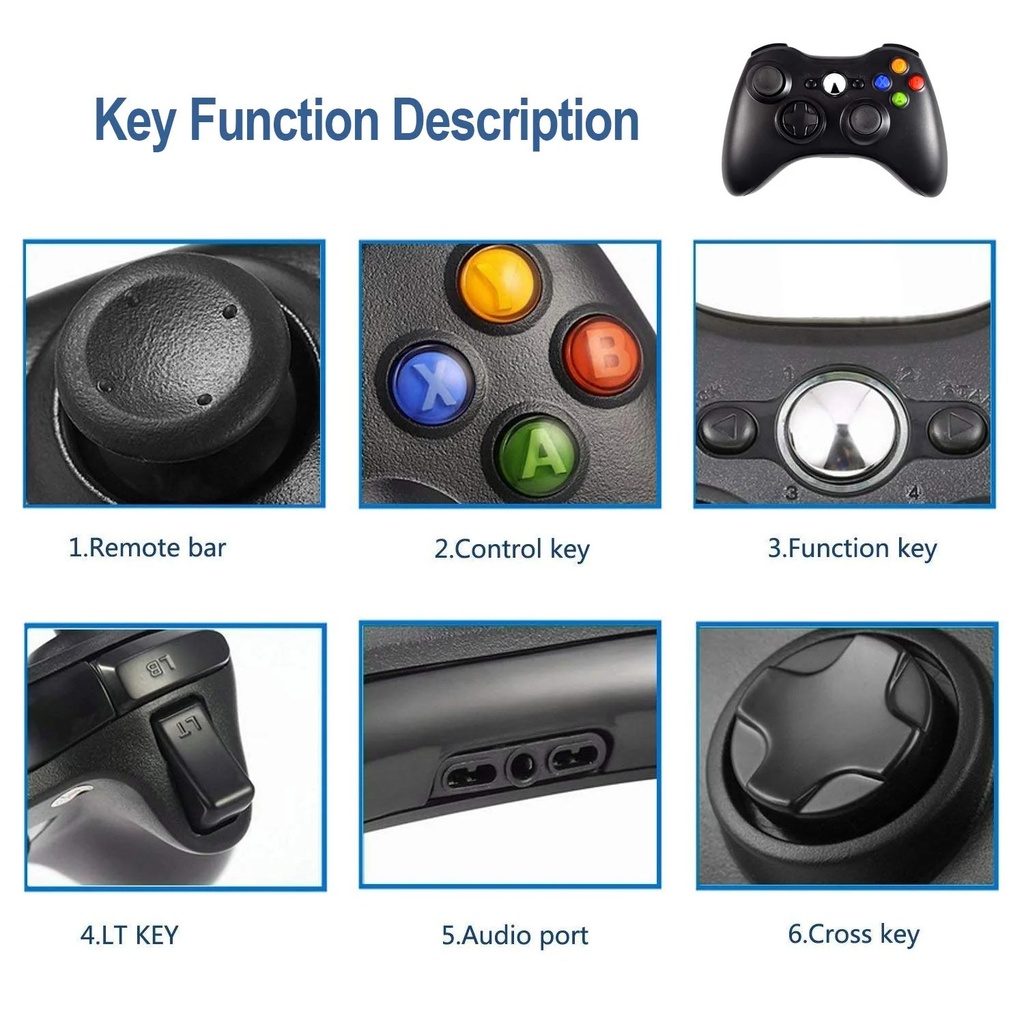 X Box 360 Wireless Game Pad - 3