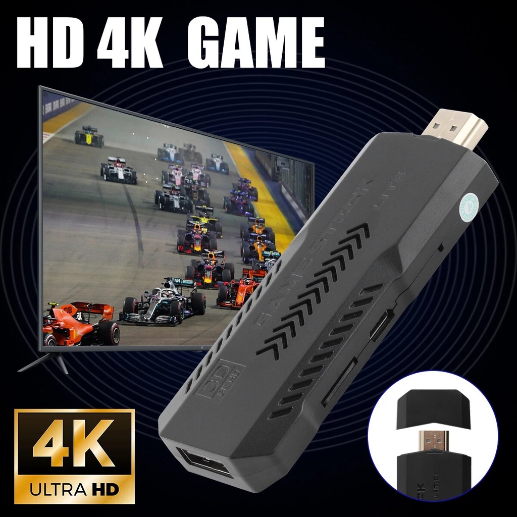 X2 Pro 64gb 35000+ Games 4k Game Stick 3d Retro Video Game Console - 2
