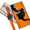 X8 Plus Ultra Smart Watch Series 8 Nfc 2.08 Inch Always-on Display & Wireless Charging 49mm With Wearfit Pro App Orange - 4