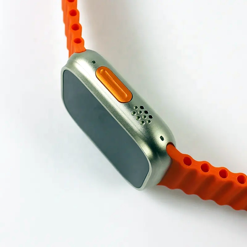 X8 Ultra Smartwatch 49mm With Bluetooth Calling With Wearfit Pro App Orange - 3