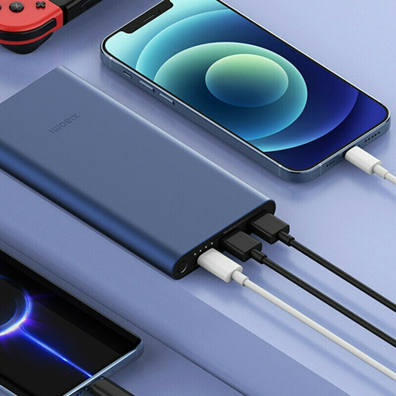Xiaomi Mi 10000mah 22.5w Power Bank Usb-c Two-way Fast Charge Powerbank Portable Charger (black) - 2