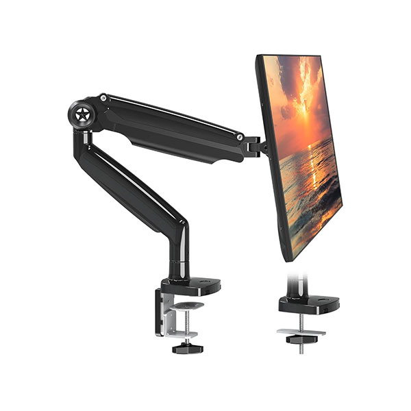 Xtriek-me Ht-20 Heavy Duty Adjustable Desk Mount Single Monitor Arm Black - 3