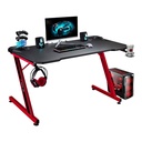 Xtrike Me Dk-02 Ergonomic Computer Desk With Headphone Hook And Cup Holder Z-shaped Legs Black - 2