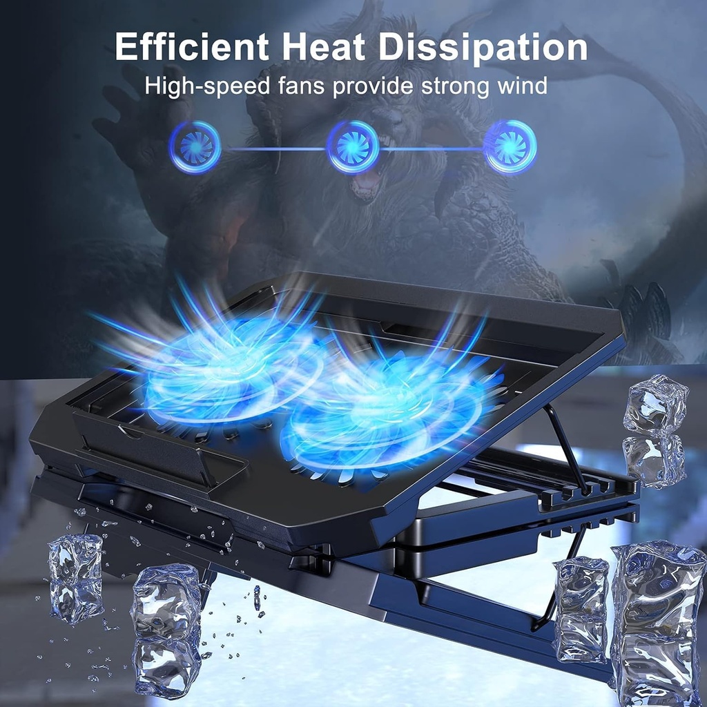 Xtrike Me Fn818 Laptop Cooling Pad - 4
