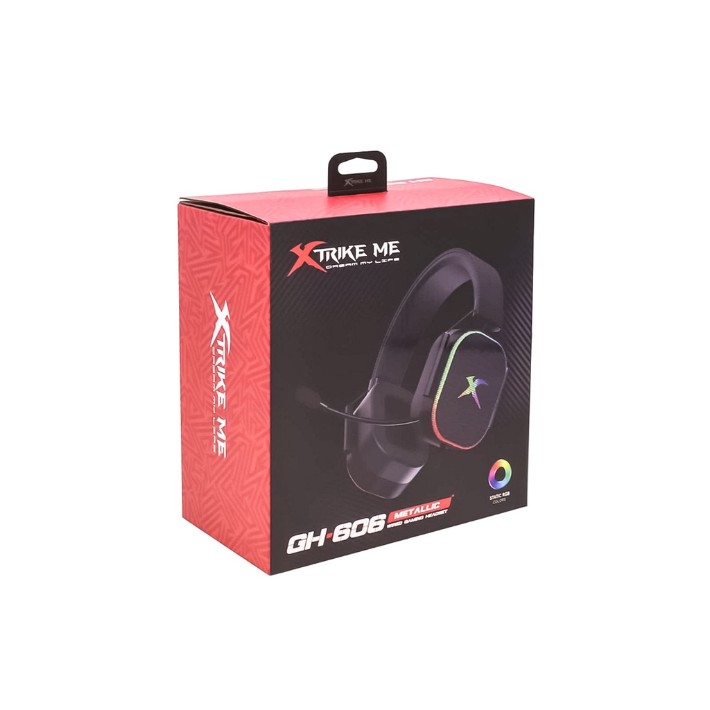 Xtrike Me Gh-606 Rgb Wired Gaming Headset Adjustable Microphone - 4