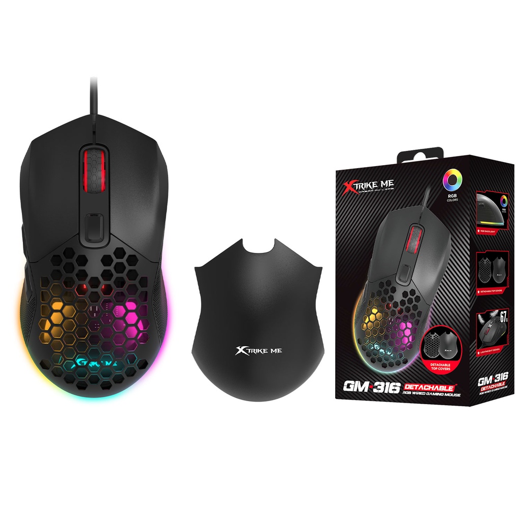 Xtrike Me Gm-316 Wired 7 Buttons Rgb Gaming Mouse - 4 (1)