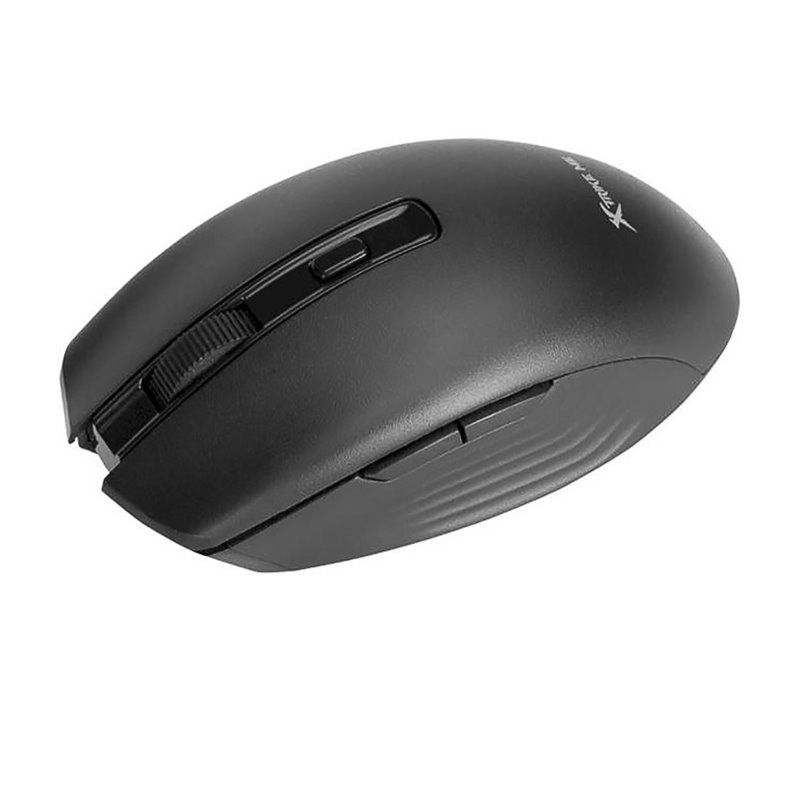 Xtrike Me Gw-224 Bk Wireless Mouse 2.4g Bt 5.2 800-1200-1600dpi Black - 3 (1)