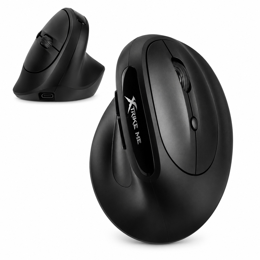 Xtrike Me Gw-301 2.4g Wireless Ergonomic Rechargeable Mouse - 3 (1)