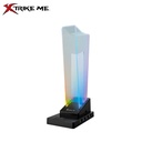 Xtrike Me Ht-09 Headset & Phone Stand With 4 Usb Port And Led Light - 4
