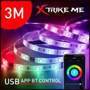 Xtrike Me Ht-5050-b3 Bluetooth V4.2 Rgb Led Strip With App Control - 2