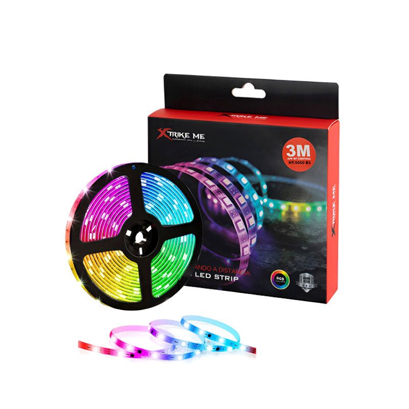 Xtrike Me Ht-5050-b3 Bluetooth V4.2 Rgb Led Strip With App Control - 4