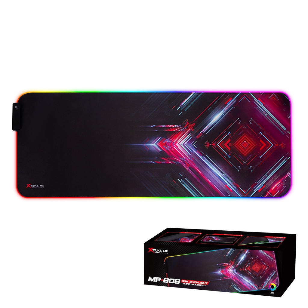 Xtrike Me Mp-606 Mouse Pad With 7 Color Rgb Lighting Size 800x300x3mm - 4