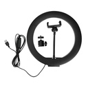 26cm Led Studio Camera Ring Light Photography With Mobile Holder - 3