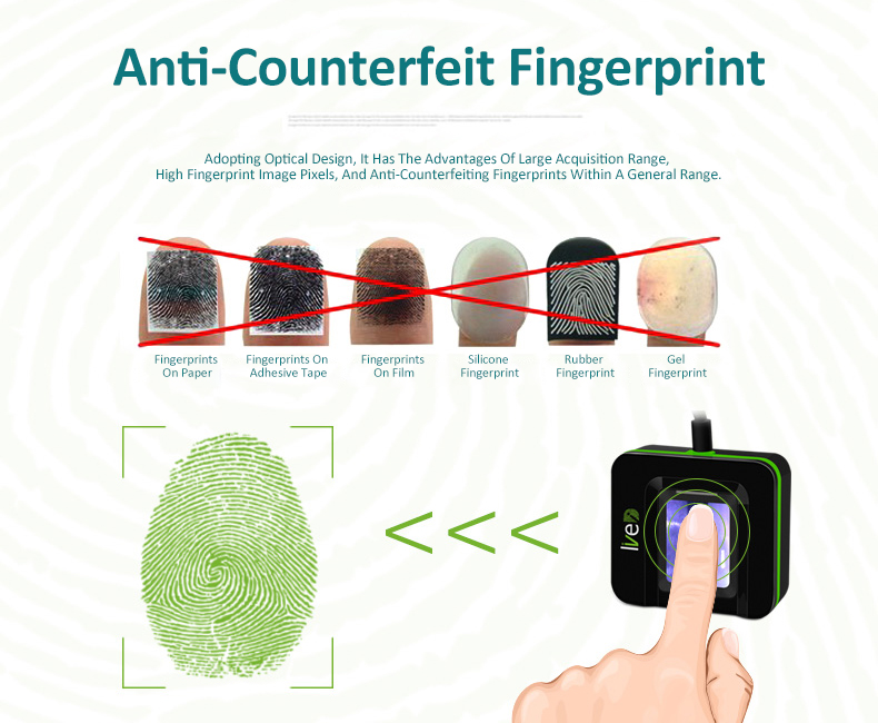 Zkt Live20r High Performance Fingerprint Reader System Supported (android, Ios, Window, Linux) - 3