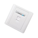 Commscope 1 Port Cat6 Face Plate Netwotking Socket - 2