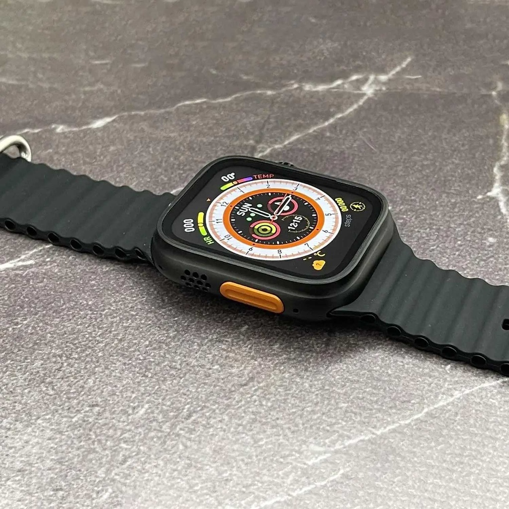 2.2 Inch X8 Ultra Max With Compass Smart Watch Series 8 Nfc Always-on Display & Wireless Charging With Wearfit Pro App Black - 3