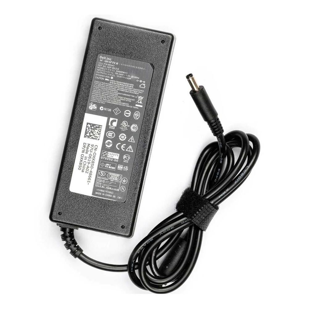 Dell Laptop Charger 19v 4.62a Charger 90w (new Pin) - 2