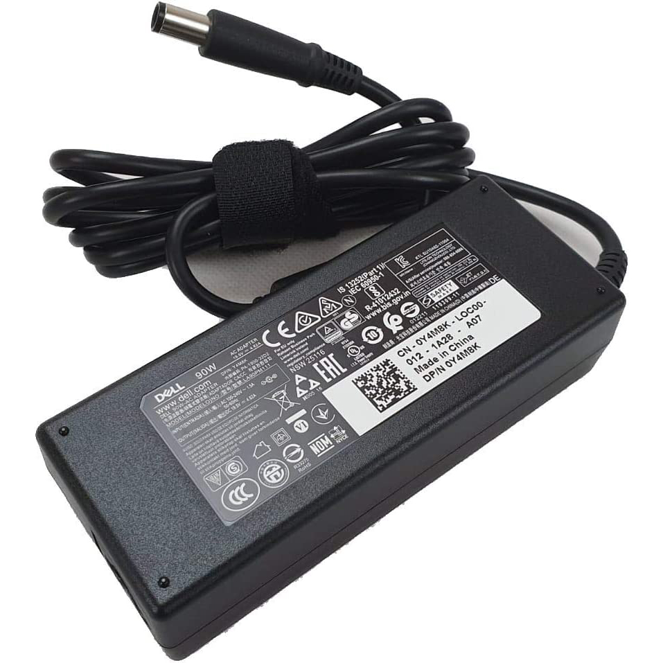 Dell Laptop Charger 19v 4.62a Slim Charger 90w (pin 7.4x5.0) - 2