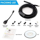 3 In 1 Type C Micro Usb Pc Endoscope Camera 3.5m - 4