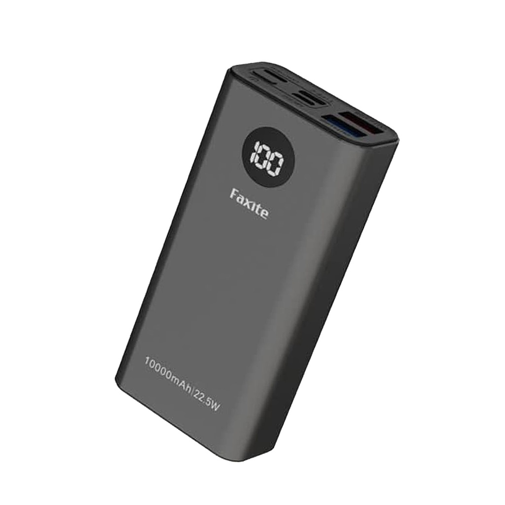 Faxite M10pro 10000mah 22.5w Metal Digital Display Quick Charge 4.0 Power Bank - 2 (1)