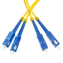 Fiber Patchcord Scupc Sm Duplex Dual Core Optical Cable 5m - 3