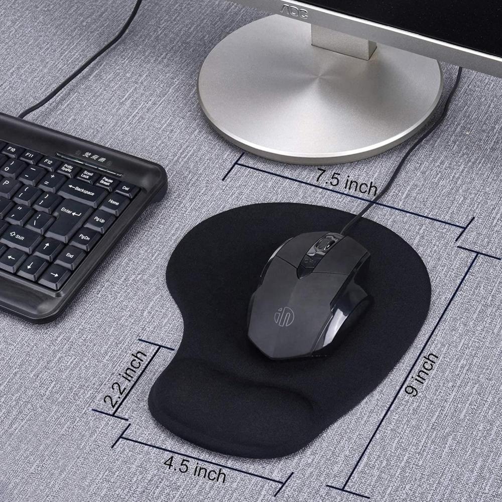 H18 Gel Mouse Pad With Wrist Pad - 3