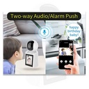 Hbs-1538 Wifi Video Calling Camera 2mp (1080p) V380 App - 3