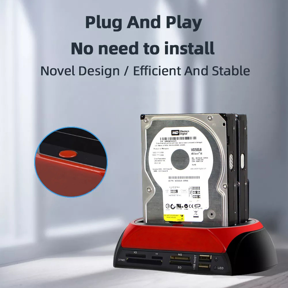 Hdd Sata Docking Station Usb 3.0 875 U3 - 3