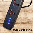 403puc Speed-x Premium Portable Power Strip 4socket+2usb+1type-c Port - 2