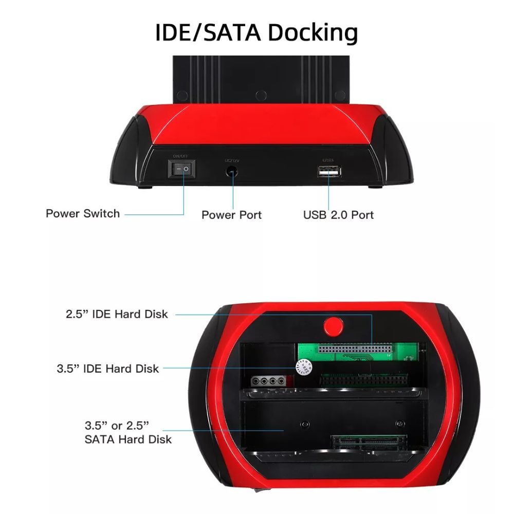 Hdd Sata Docking Station Usb 3.0 875 U3 - 4