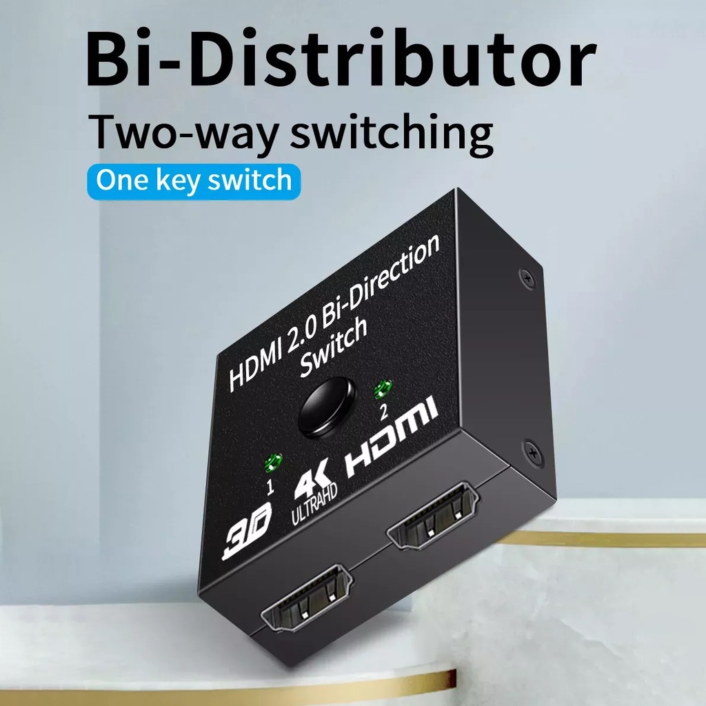 Hdmi Bi-direction Dual Function Switch And Hdmi Splitter - 2