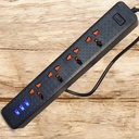 403puc Speed-x Premium Portable Power Strip 4socket+2usb+1type-c Port - 3