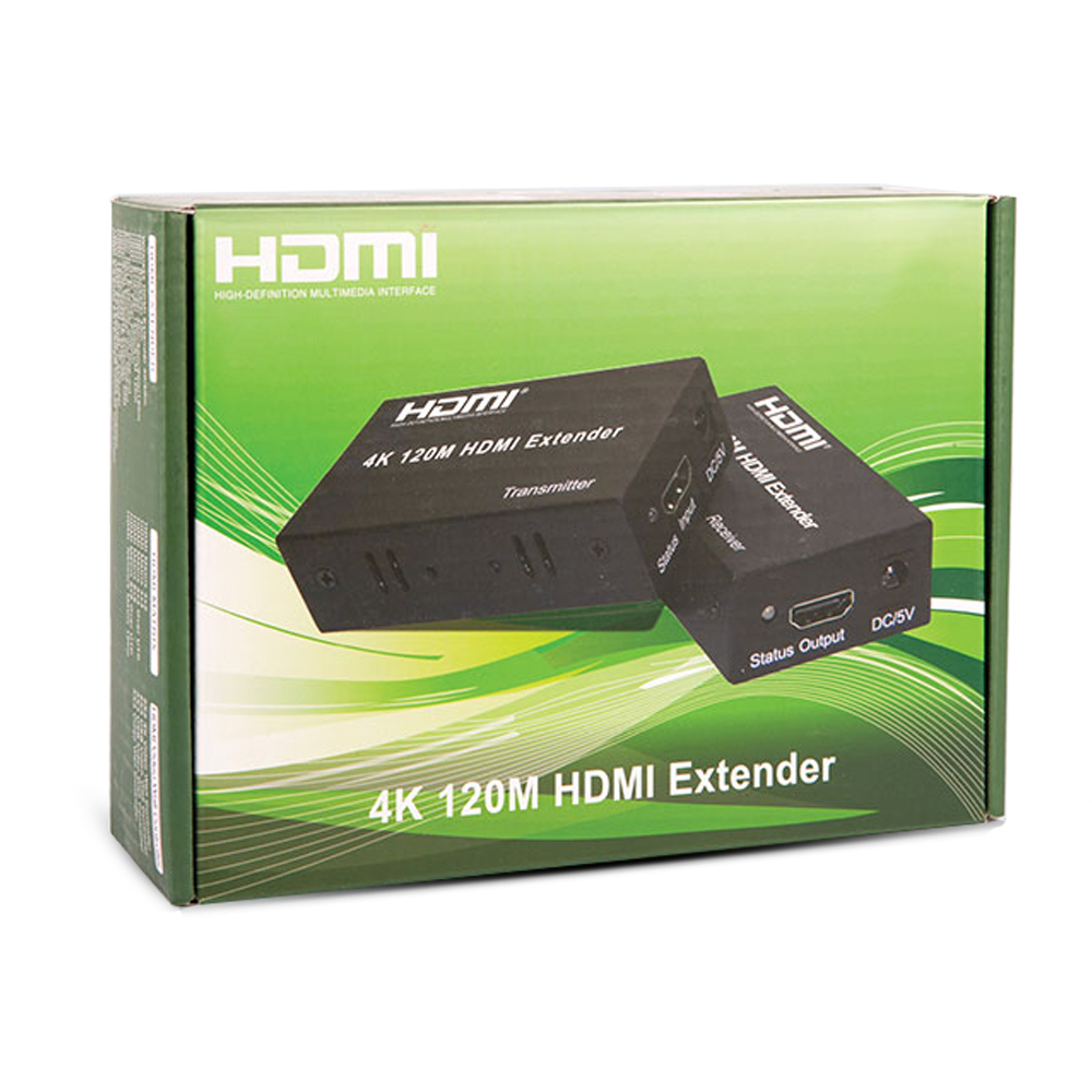 Hdmi Range Extender Single Lan 120m - 4