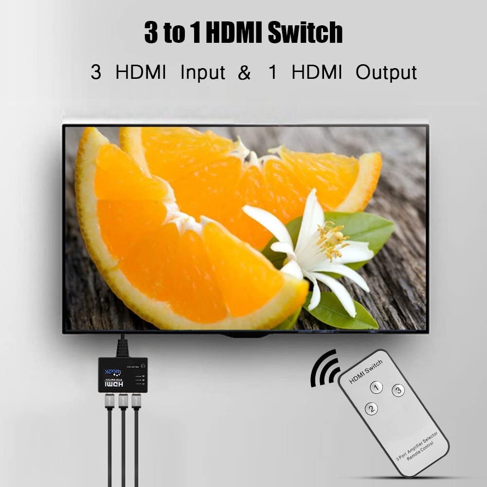 Hdmi Switch 3 Port 2k4k - 2