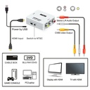 Hdmi To Av Adapter Mini Box 1080p - 2