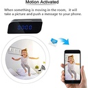 Hidden T3 Wifi Table Clock Hd 1080p - 3