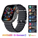 Hk10 Ultra 3 2.02 Amoled Display G-sensor Ai Features With Wearfit Pro App 2 Straps Black - 2