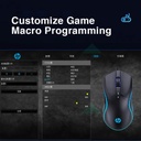 Hp G360 Dpi 6200 6 Buttons Rgb Wired Gaming Mouse - 4