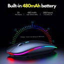Hp W10 Wireless Rgb Bluetooth, Wireless, Rechargeable Slim Mouse - 3