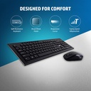 Hp Wireless Keyboard Mouse Combo Cs700 (high Copy) - 4