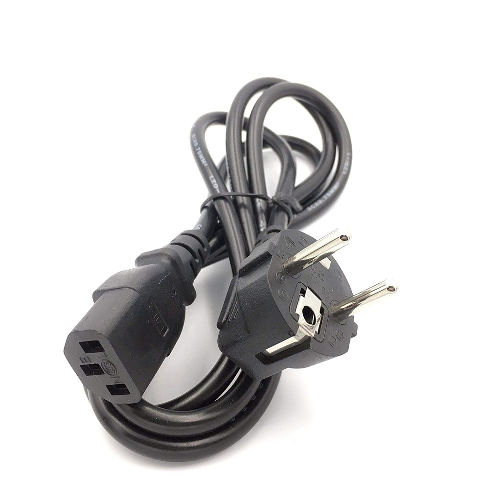 Imported Power Cable For Desktop Pc Computer 1.5m - 2