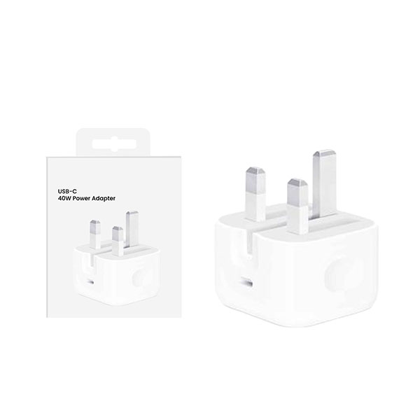 Iphone 17 Pro Max 40w (original Watt) Uk Pin Usb-c Power Adapter With Nfc - 4