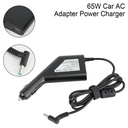65w Hp Laptop Car Charger 4.5x3.0mm 19.5v 3.33a Blue Pin With Usb Port - 4