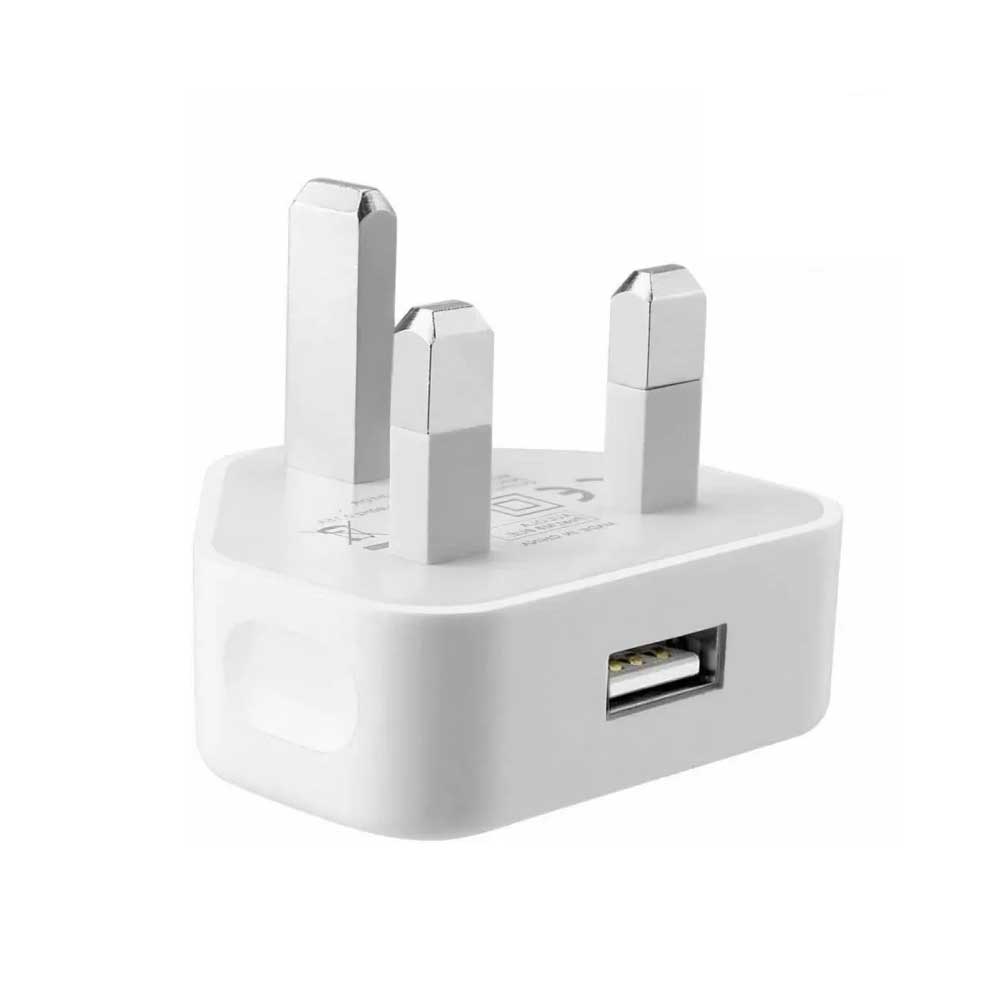 Iphone Usb 5w Power Adaptor Uk Pin - 2