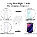 Iphone Usb-c Pd 20w Power Adapter Charger 2 Pin (usa Pin) - 4